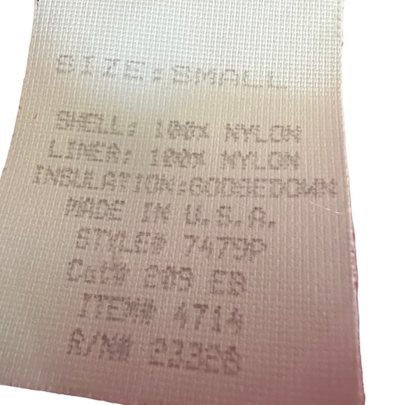 Eddie Bauer womens generous size small cold weather coat with zip out down liner - Picture 11 of 13